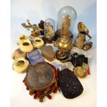 Various bygones and collectables, to include a Victorian floral arrangement under glass dome, 33cm