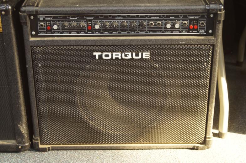 A Torque T100 TR guitar amplifier.