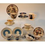 Various 19thC and later pottery and porcelain, to include a Gaudy Welsh tankard with stylized ear