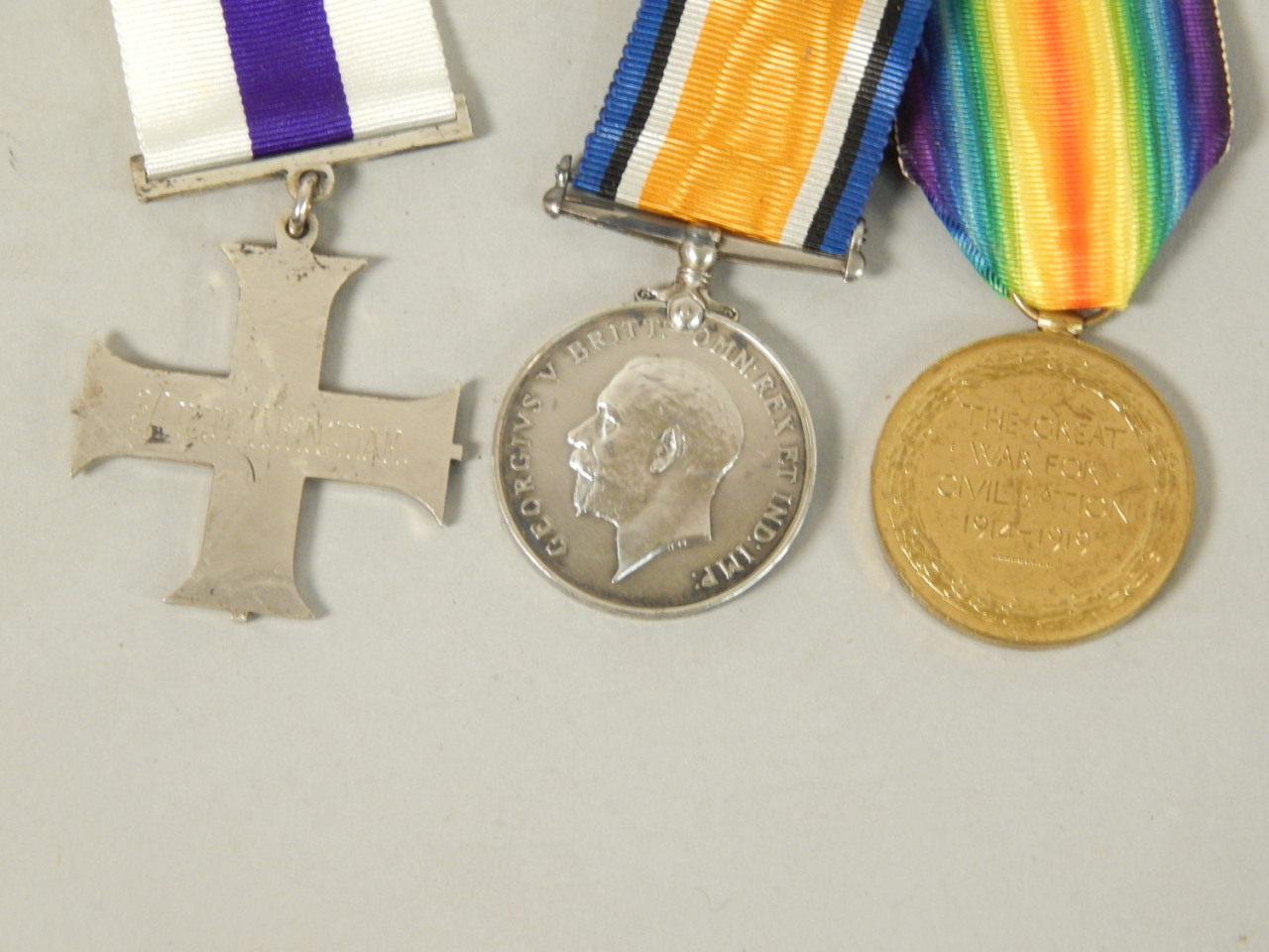 A WWI Gallantry group, to include a Military Cross group, awarded to a 2nd Lieutenant Harry Ringham, - Image 3 of 3