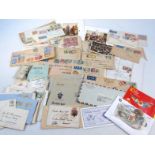 Various world used stamps and ephemera, predominately Chinese, to include Hong Kong stamps,