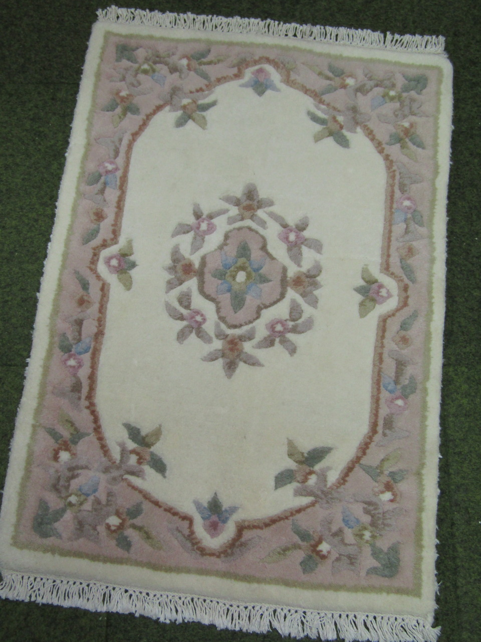 Various cushions, carpets, rugs, embroidery items, etc, various dimensions. (a quantity) - Image 4 of 4