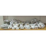 A large quantity of various Royal Worcester Evesham pattern dinnerware, to include five casserole