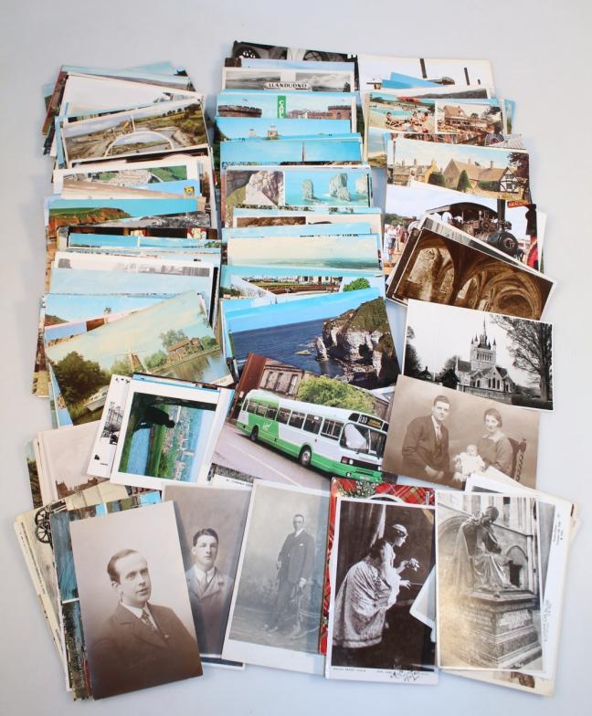Various early 20thC and later postcards, to include coastal scenes, Cliftonville, Whitby,