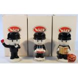 Various Wade Homepride figures, limited edition to include Referee Fred, 10cm high, printed marks