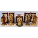 Various Wade Camelot collection figures, to include Lancelot, 10cm high, etc, each boxed with