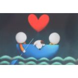 Doug Hyde (20thC). Increasing Love, artist's signed limited edition print, no. 250/395, water