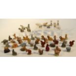 Various Wade Whimsies, to include various animals, lion, 12cm wide, monkey, etc. (a quantity)