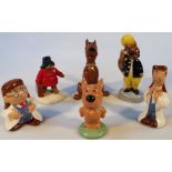 Various Wade figures, to include limited edition Tufty of 1500, Paddington Snowy Day no. 7, 11cm