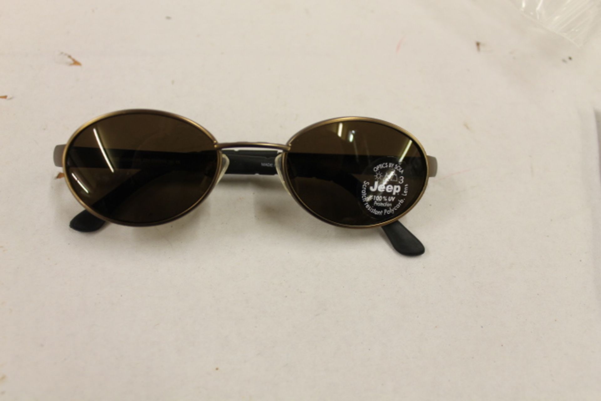 Pair Bronze Colour Framed Jeep Sunglasses