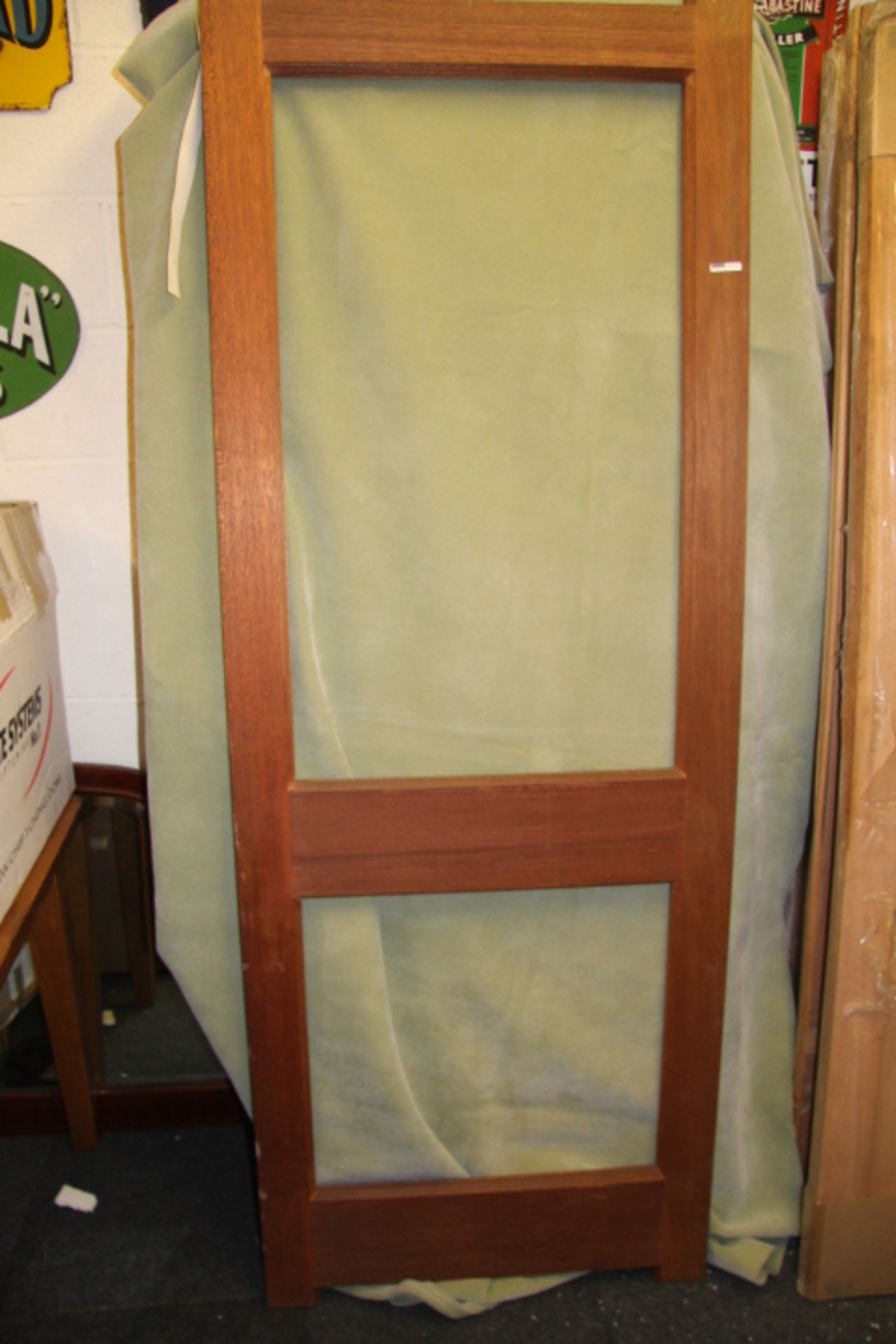 78 x 30 Hardwood Exterior Door - Image 2 of 2