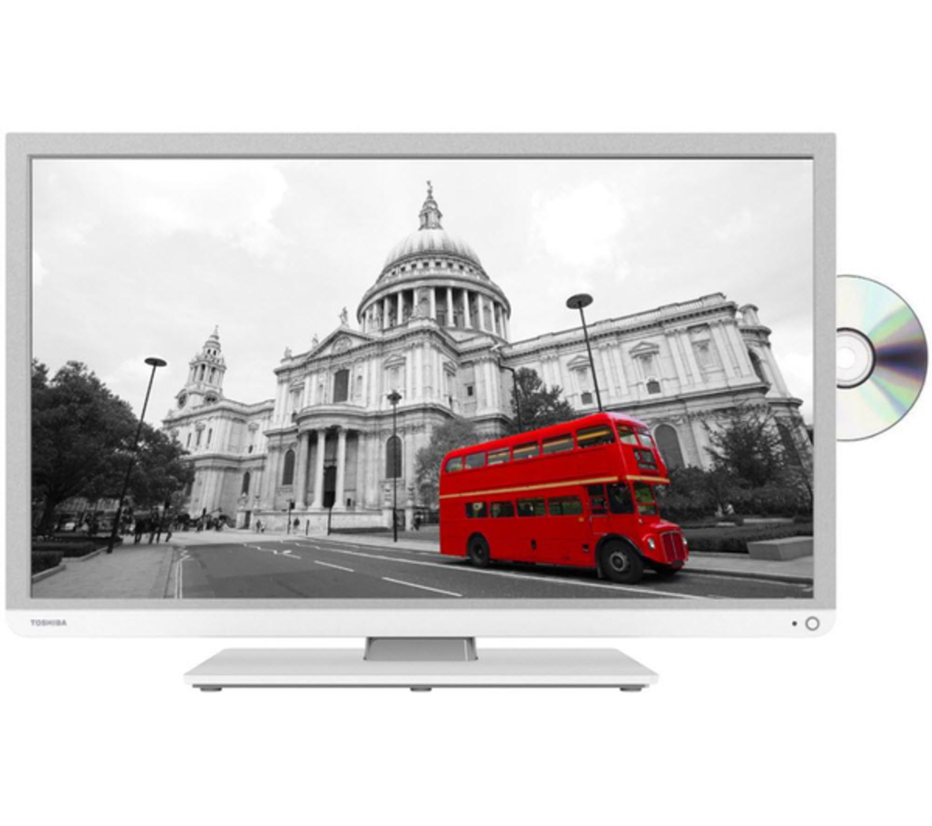 V Toshiba 32" Widescreen LED TV - Freeview -HD Ready- 4 x HDMI- USB- Built in DVD- Wi-Fi- Smart TV