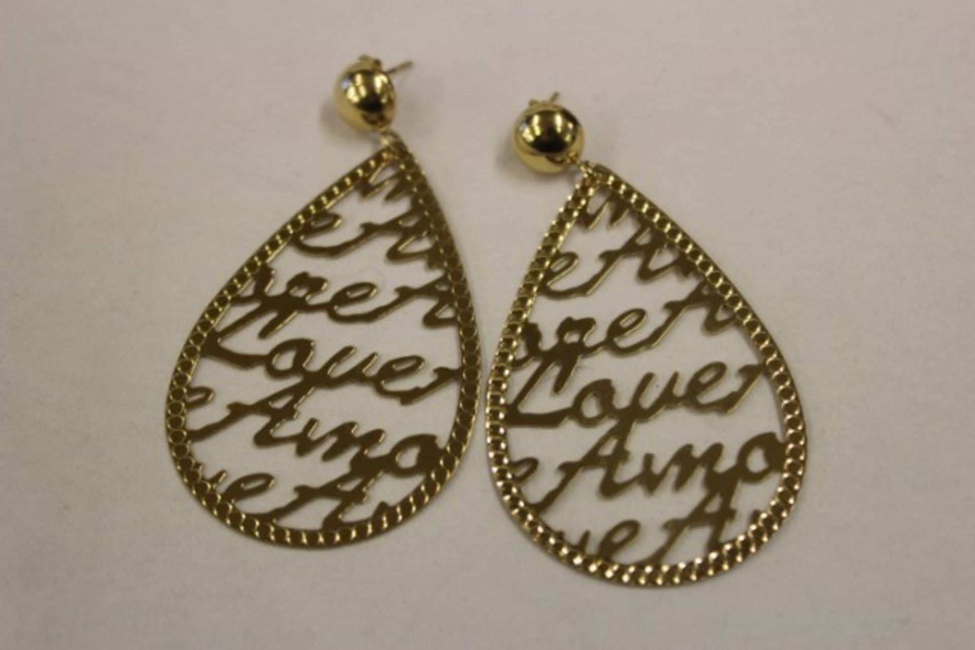Gold Plated Silver Earrings