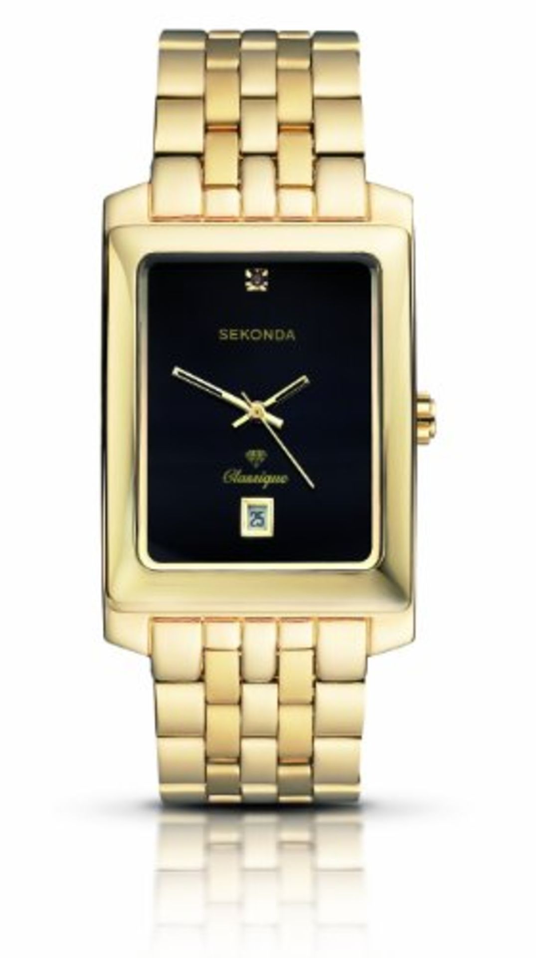 V Sekonda Gents dress Watch With Date Box & Papers