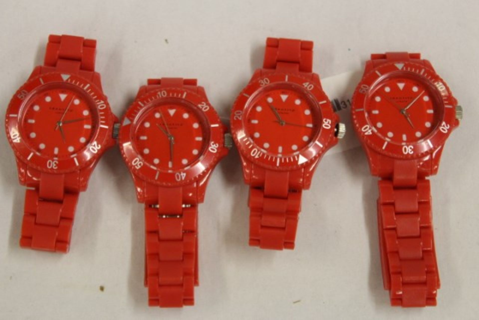 V Four Red Identity Watches