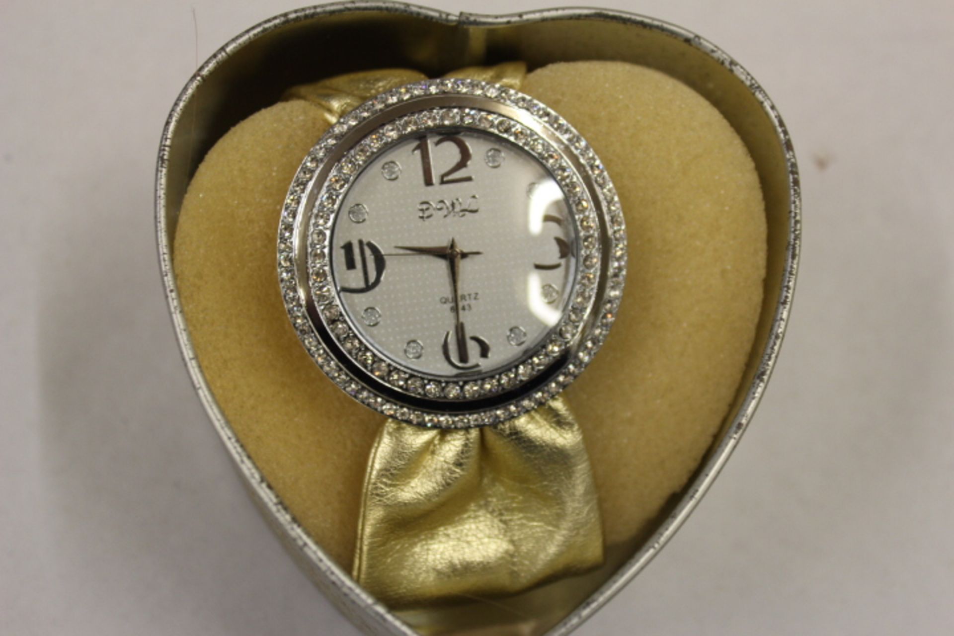 Ladies Big Crystal Watch