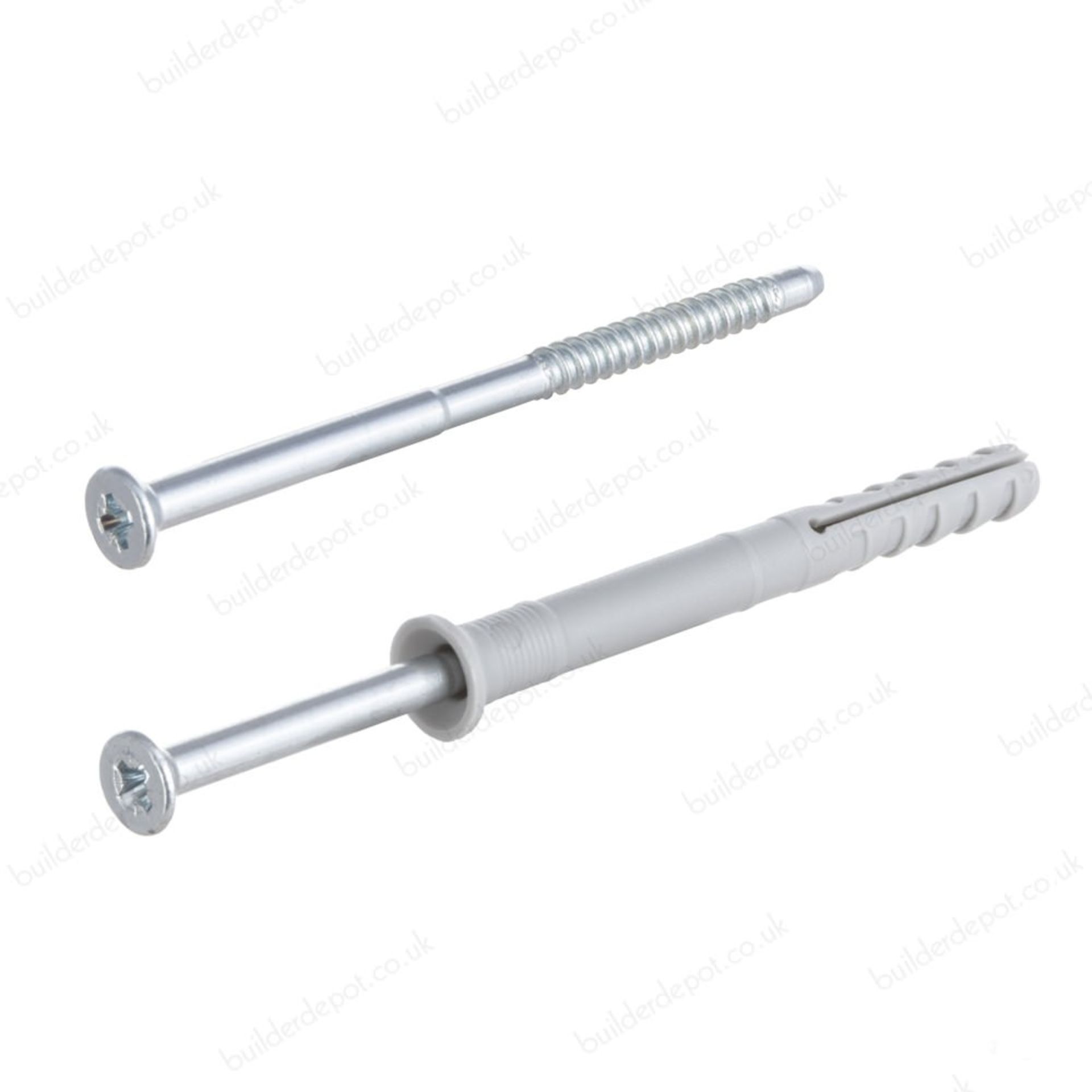 V Two Packs Fischer fixings 8 mm  x 80  mm  20 per  pack hammer in    fixings X  8  Bid price to