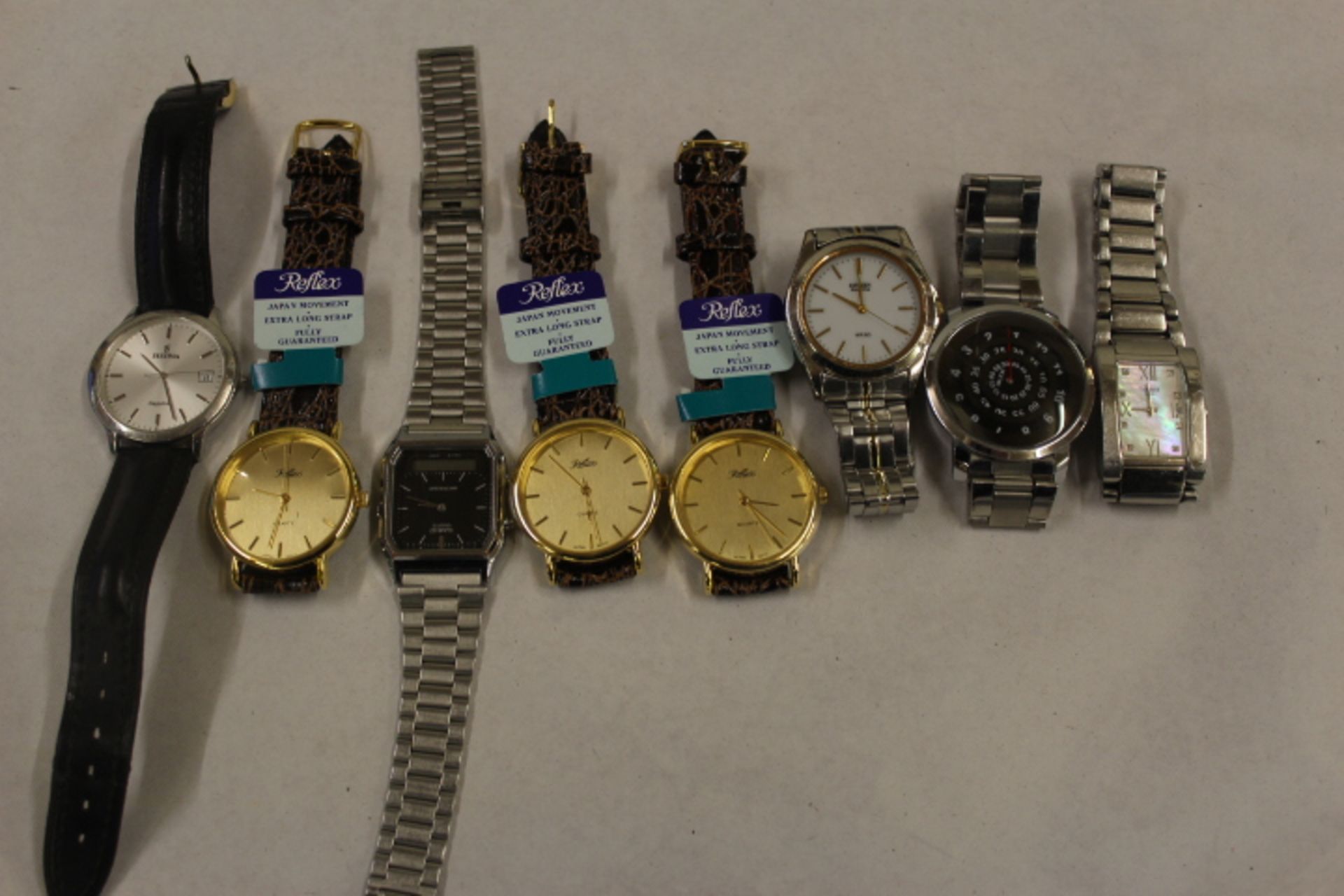 Eight Various Gents Watches