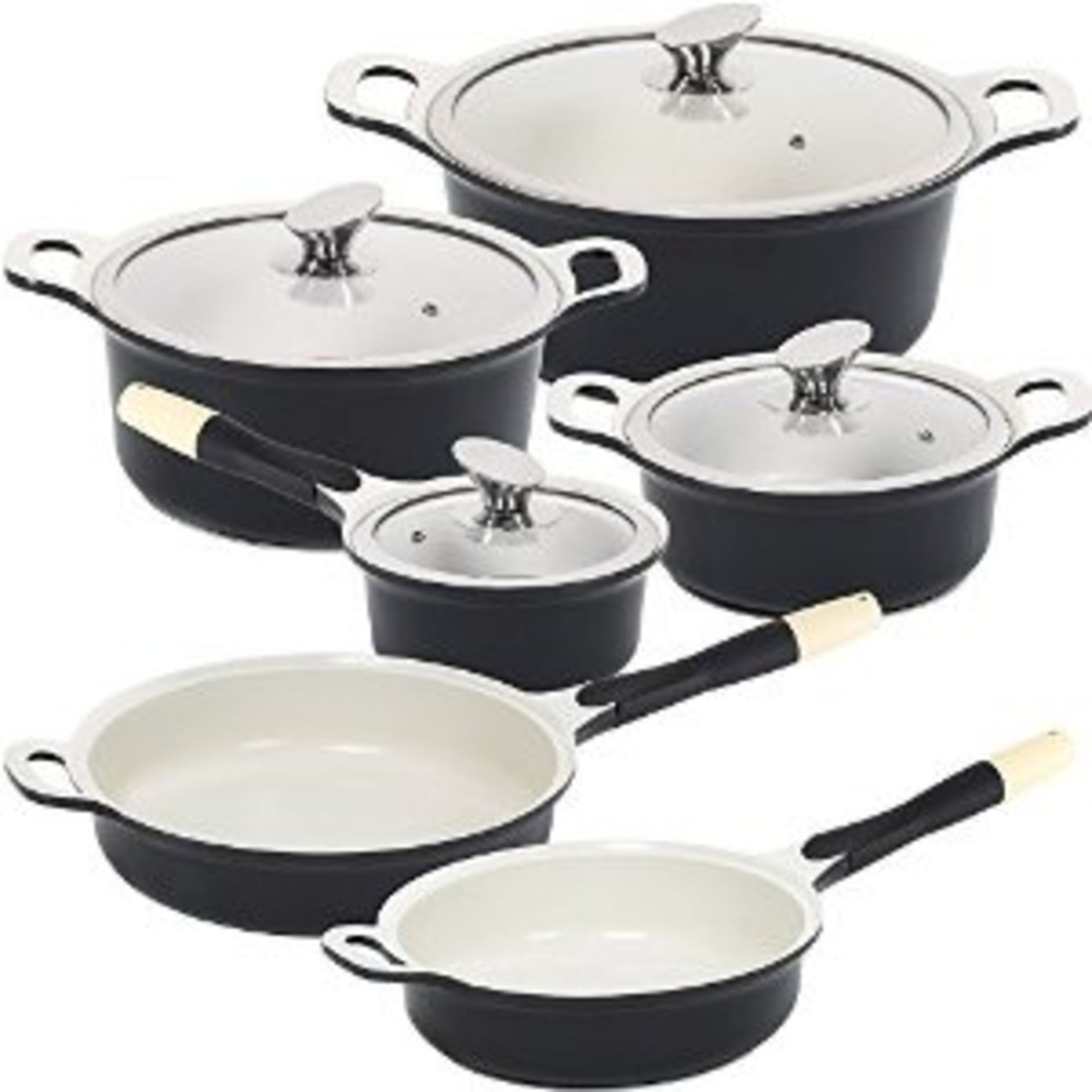 V 10piece Ceramic Cookware Set (eco) RRP299Euros