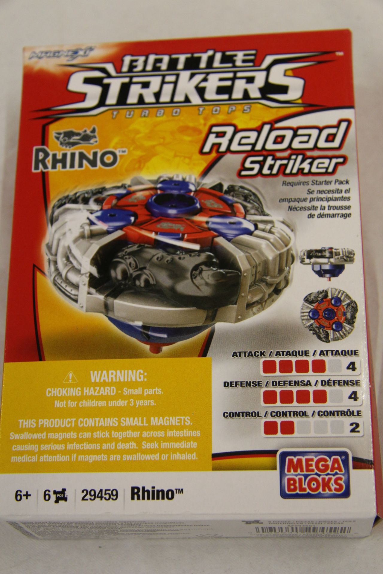 V Battle Strikers Rhino Reload Striker