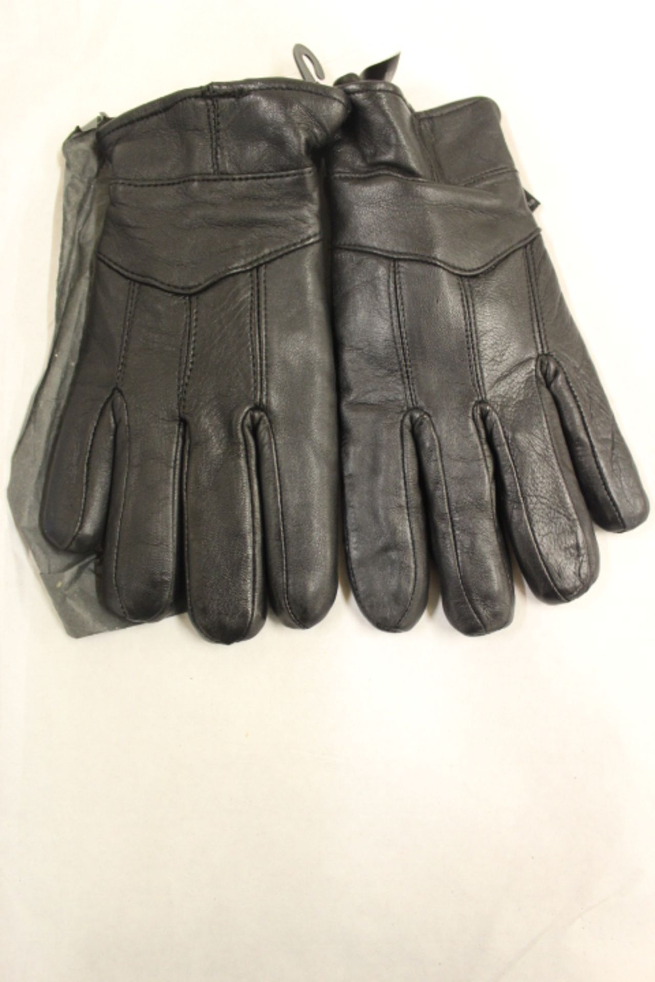 V Thomas Calvi  Heatlocker Gents  Black leather gloves size small