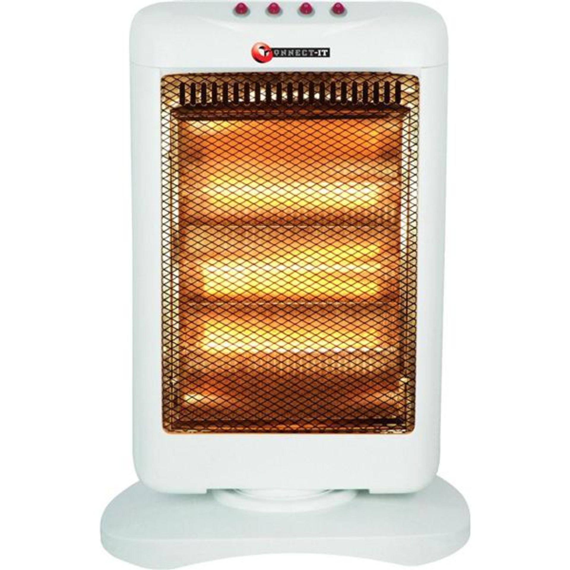 V 1200W Halogen Heater (H49cm W32cm D21.5cm)