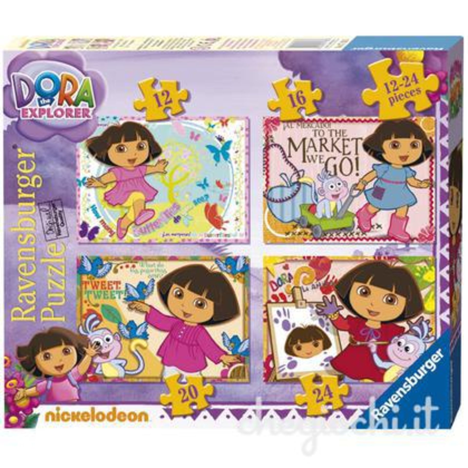 V Ravensburger puzzle - Dora the Explorer - age 3 +