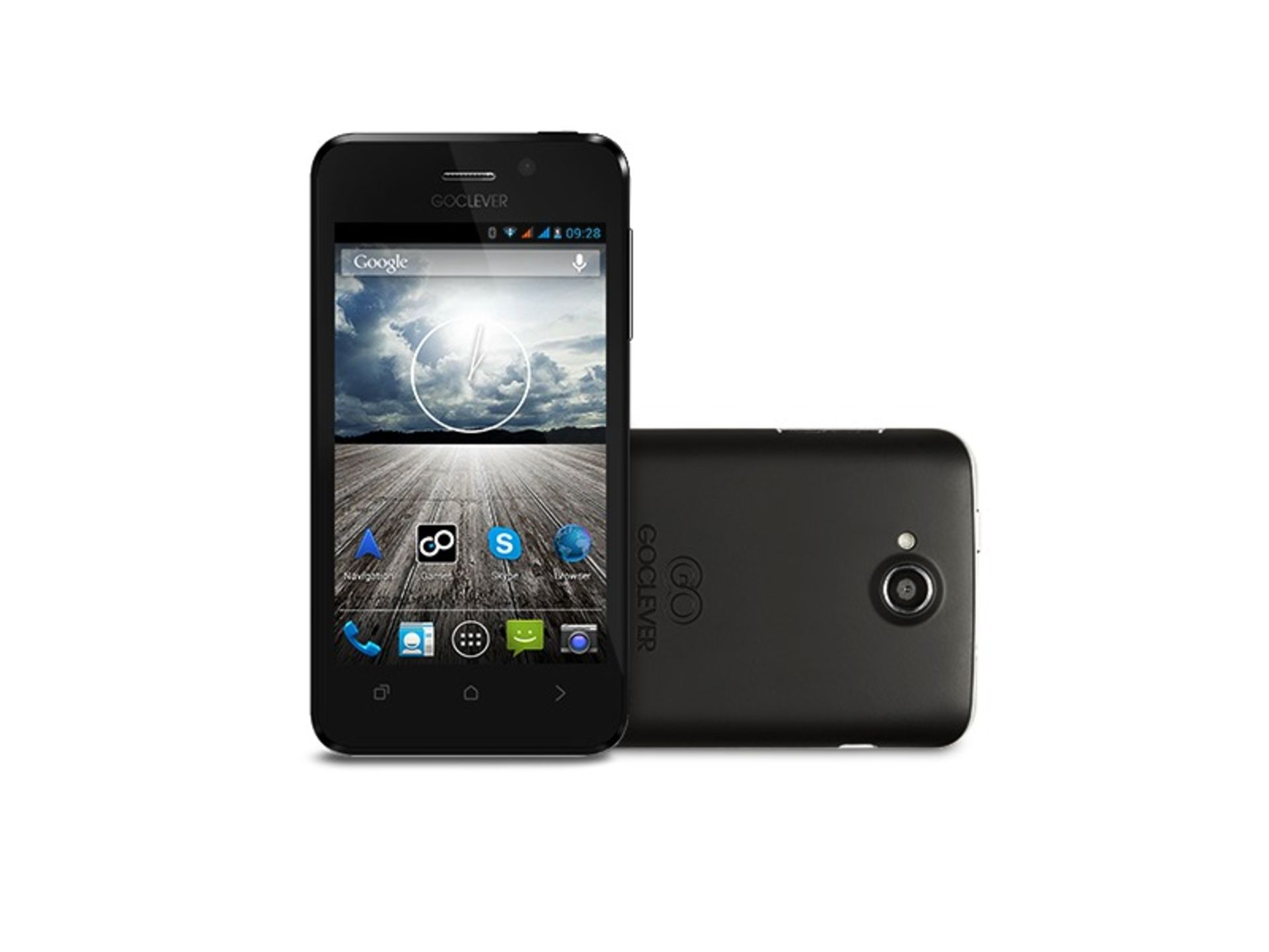 V GOCLEVER QUANTUM 400 - 4" IPS - ANDROID - DUAL SIM - 2 CAMERAS - BT