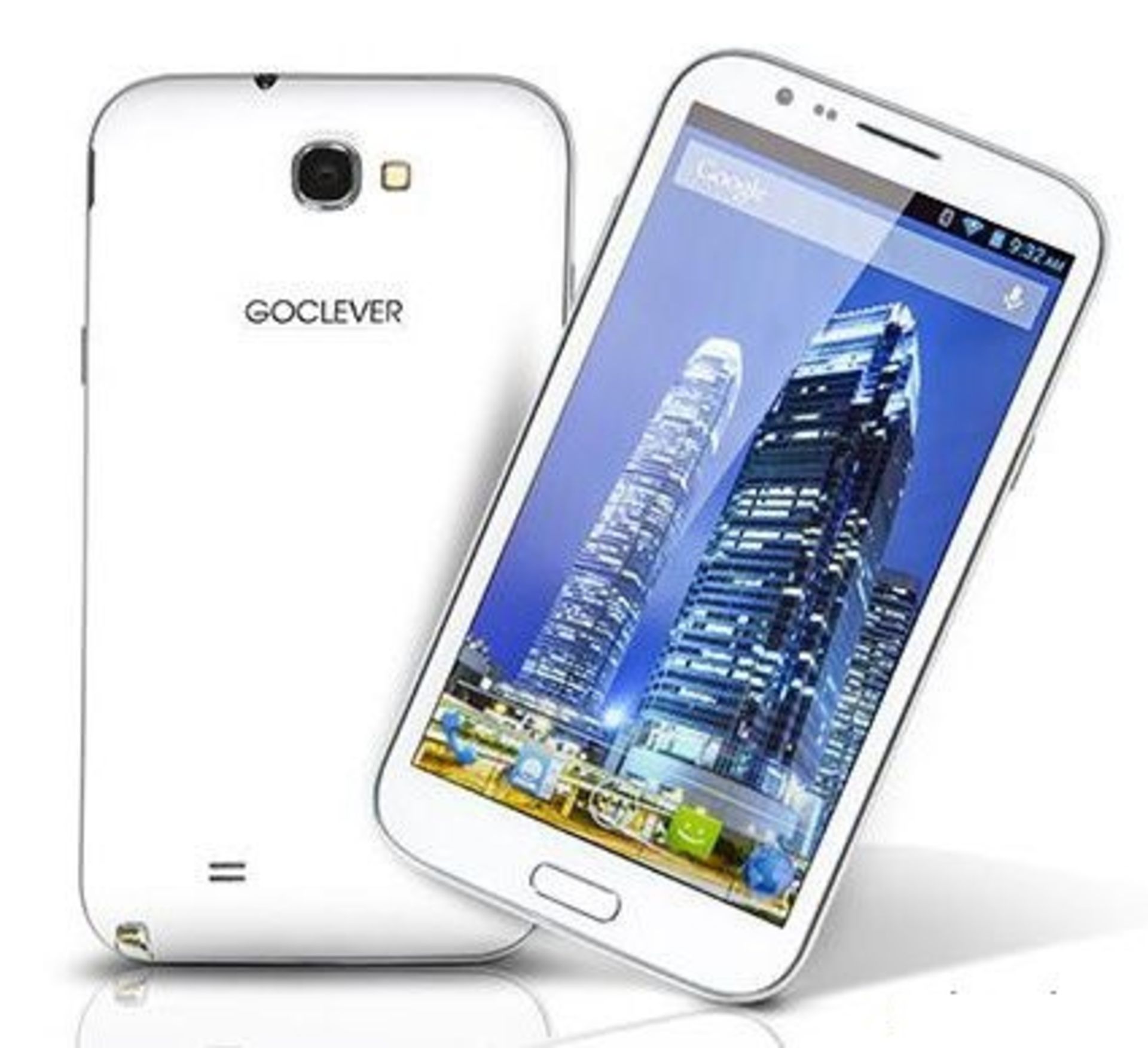 V GRADE A GOCLEVER FONE 570Q - 5.7" HD IPS - ANDROID 4.2 - QUAD CORE - NEARLY NEW