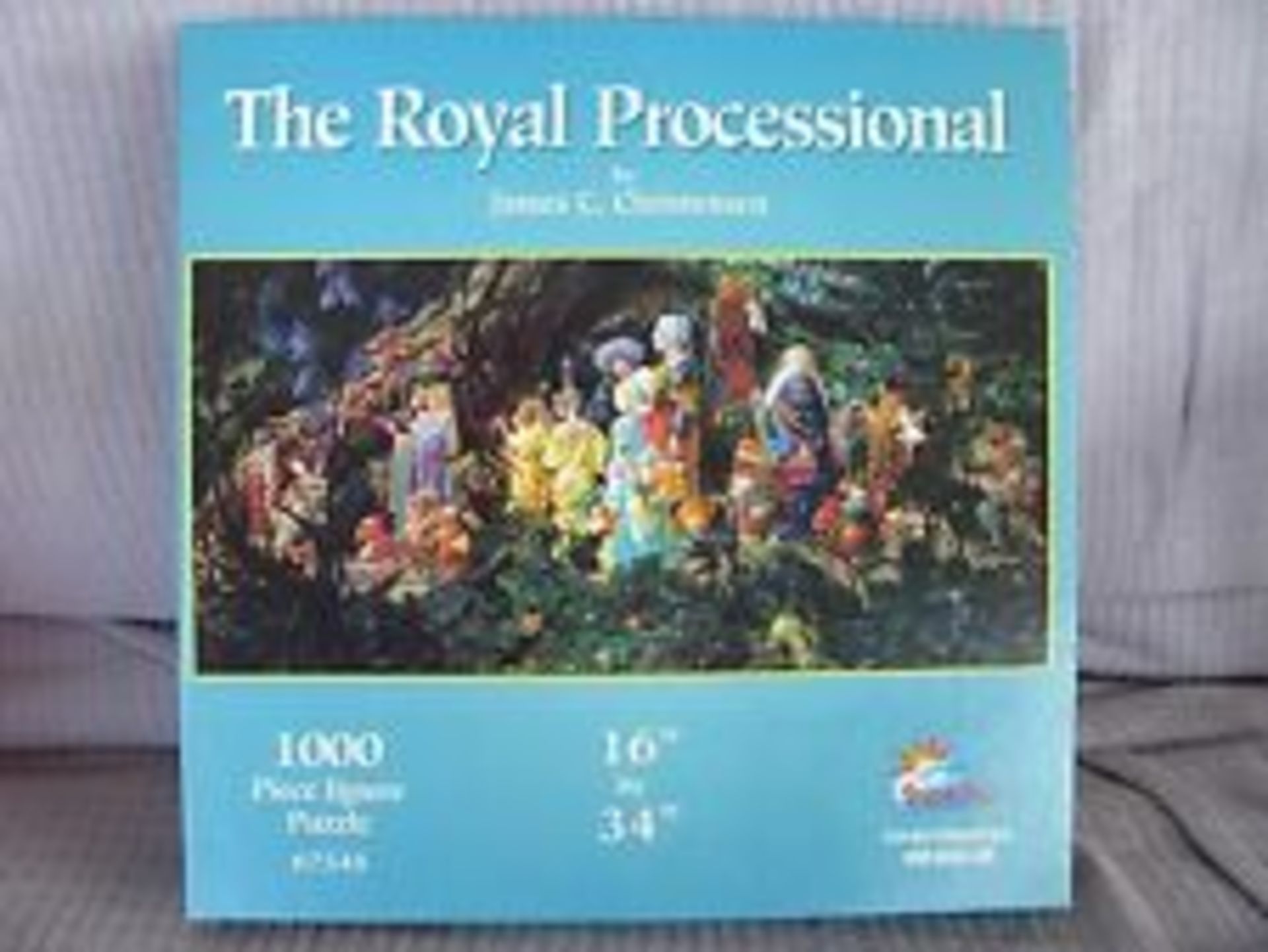 V SunsOut 1000pce Jigsaw Puzzle ôThe Royal Processionalö By James C Christensen X  3  Bid price to