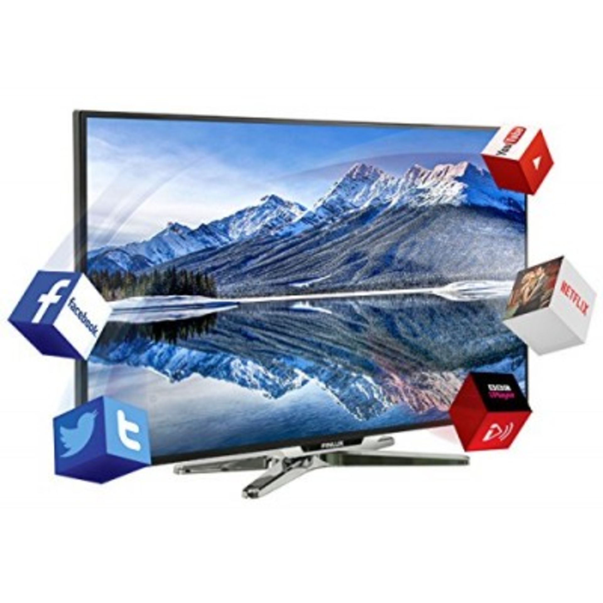 V 32" SMART LED Major Brand (Fin) TV HME242BT Freeview HD, 3x HDMI, WiFi, LED Smart