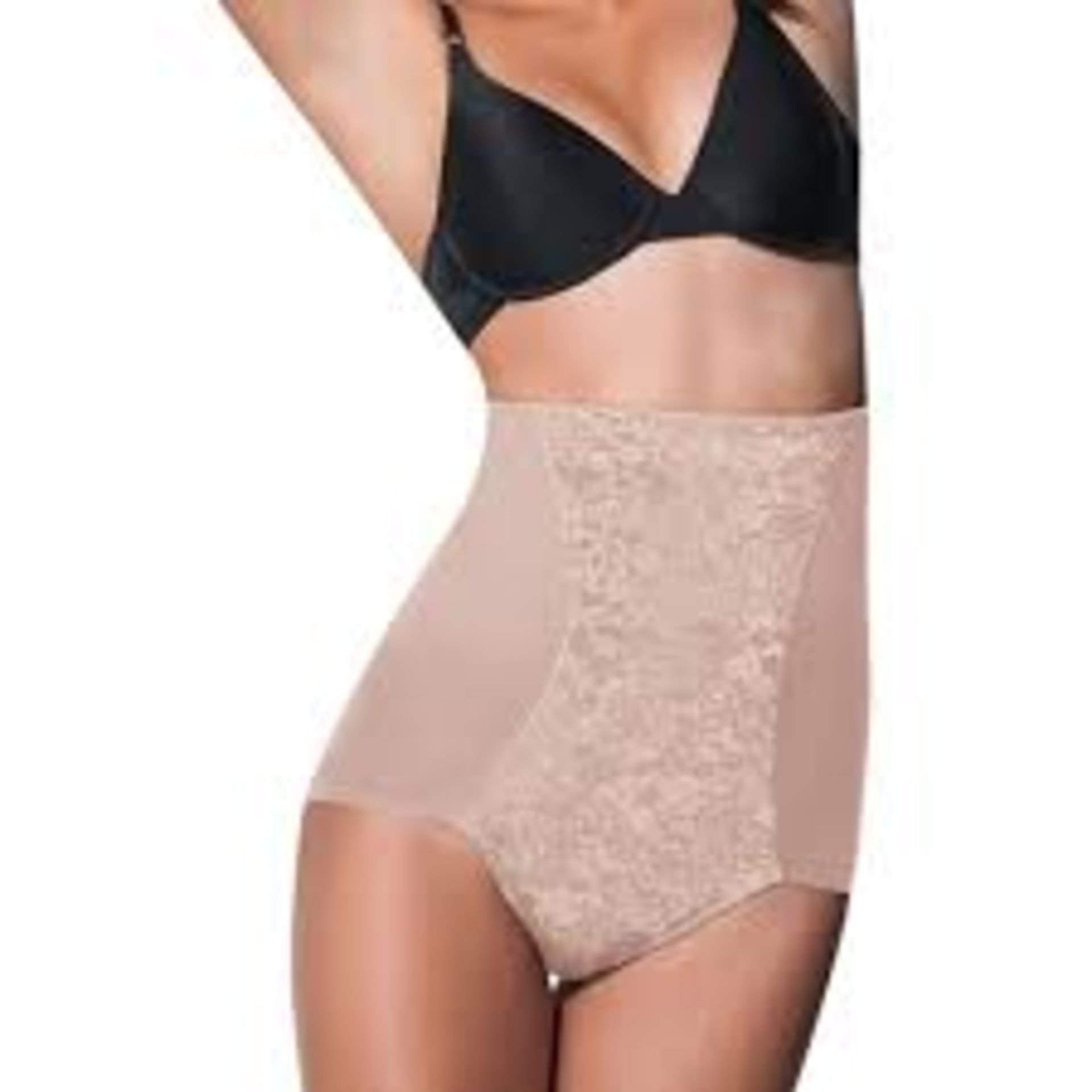 V Self Expressions Shapewear by Maidenform High Waist Brief Size L - nude colour, Couture Collection