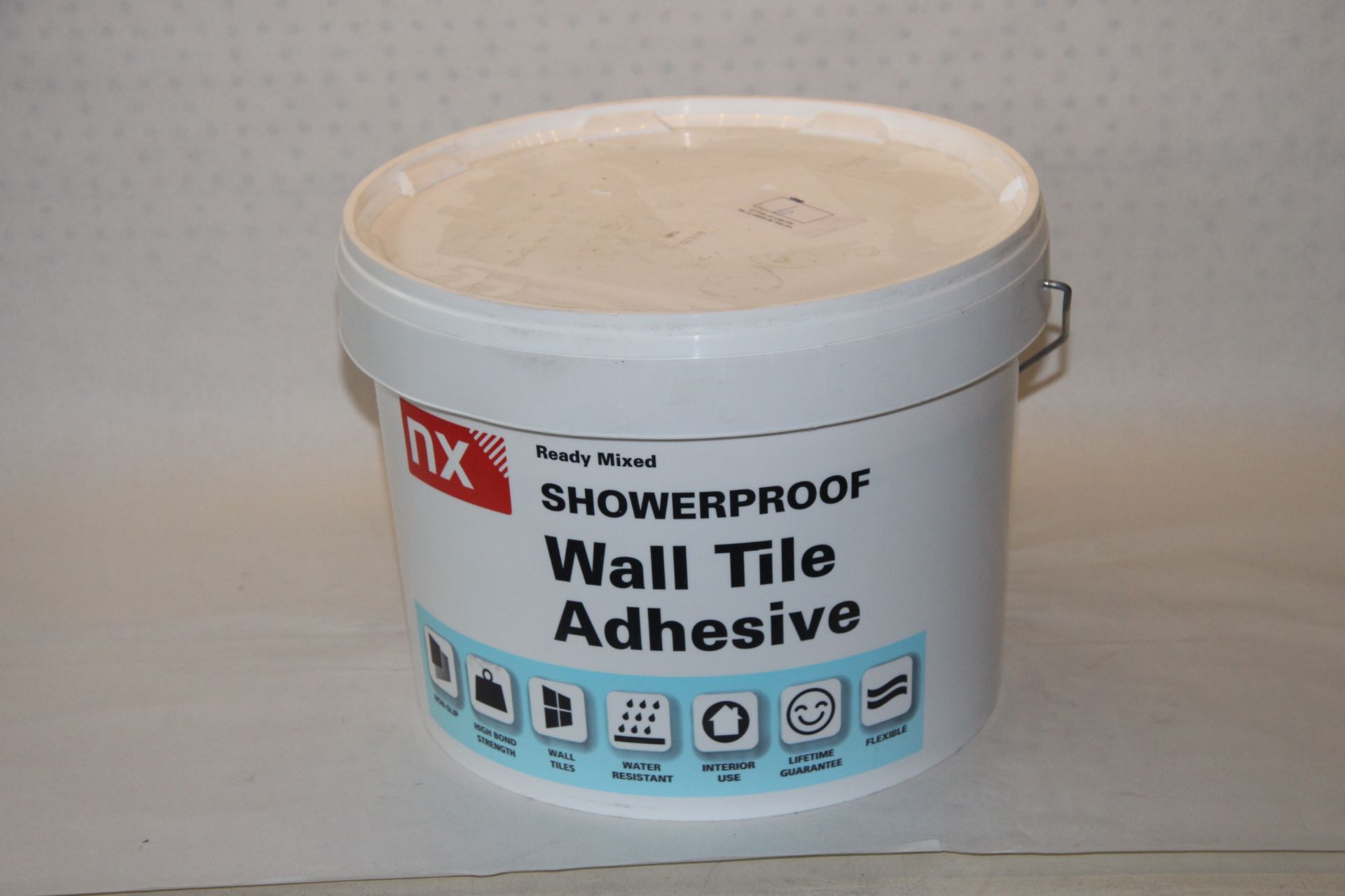 V NX Ready Mixed Showerproof Wall Tile Adhesive - 15Kg