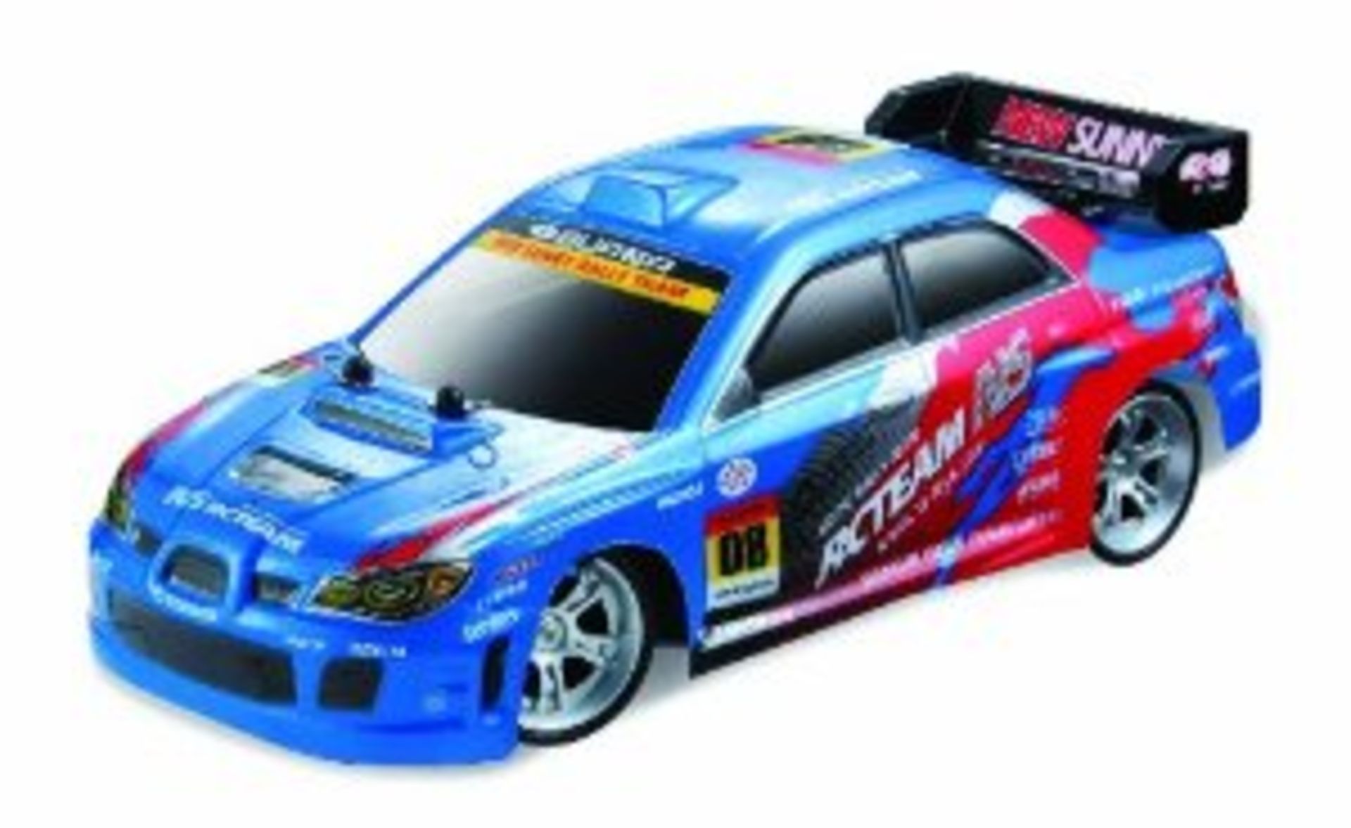 V  Grade A Radio Control Drift Racer Car Complete With Hand Held Radio Control Unit RRP £49.99