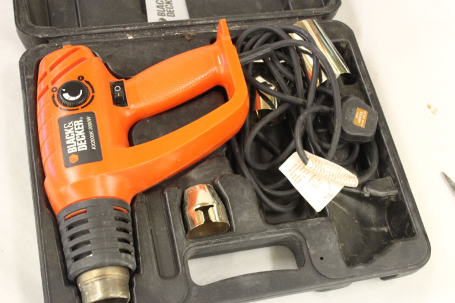 Grade U Orange Black & Decker KX200k2000w Heatgun