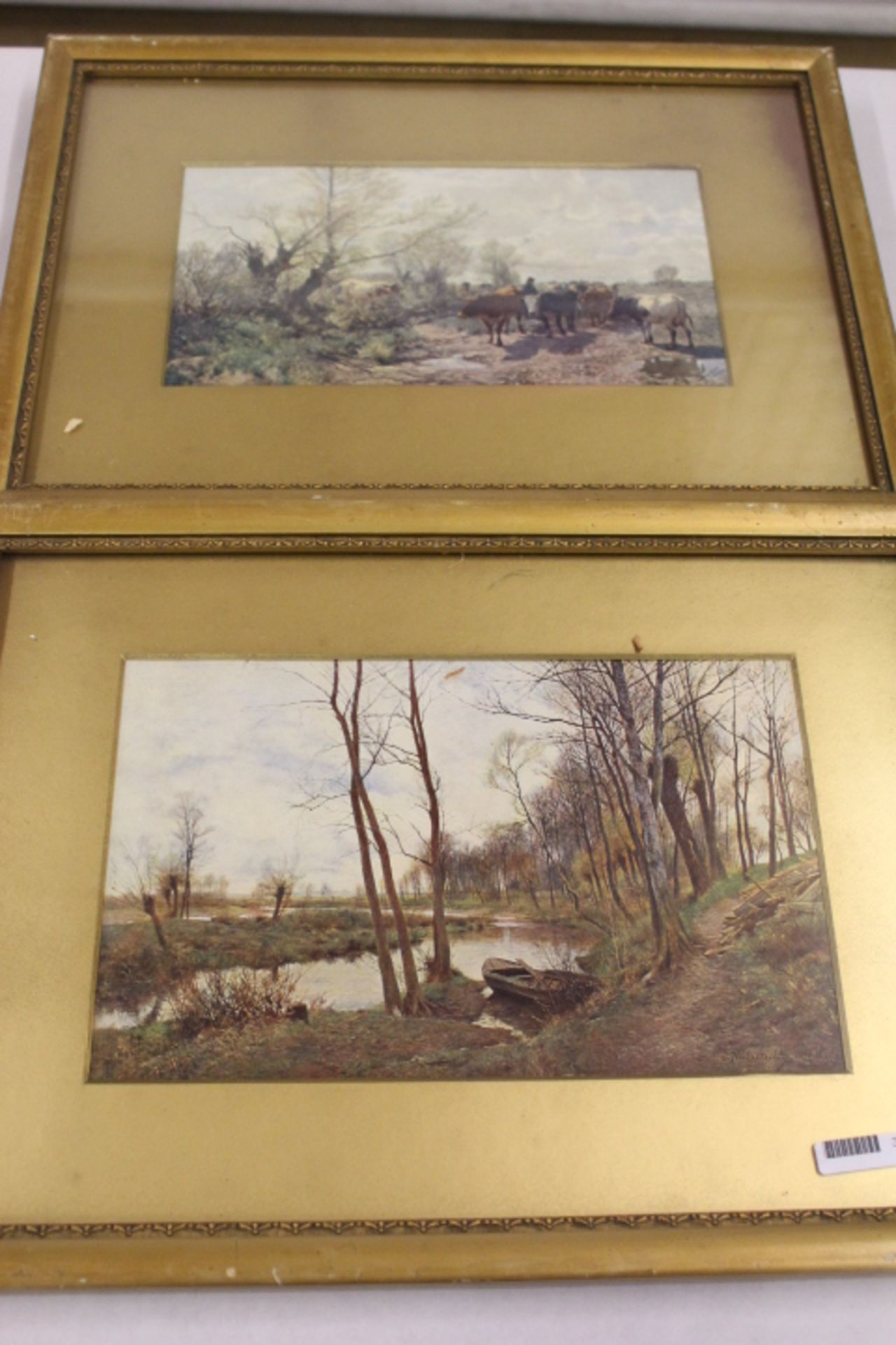 Two Gilt Framed & Glazed Prints