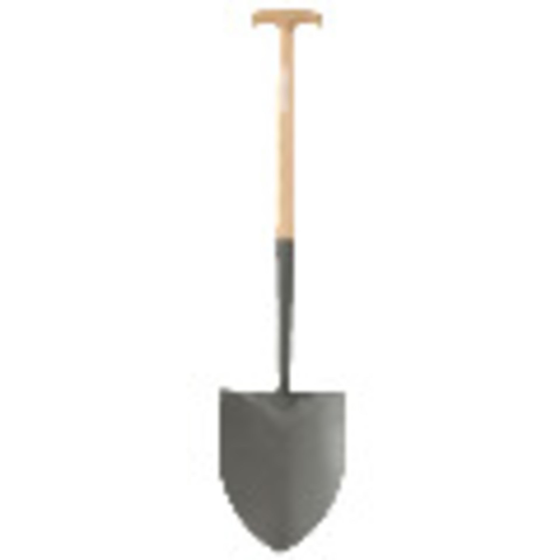V  Grade A Green Valley No2 Solid Socket Shovel Wood T Handle