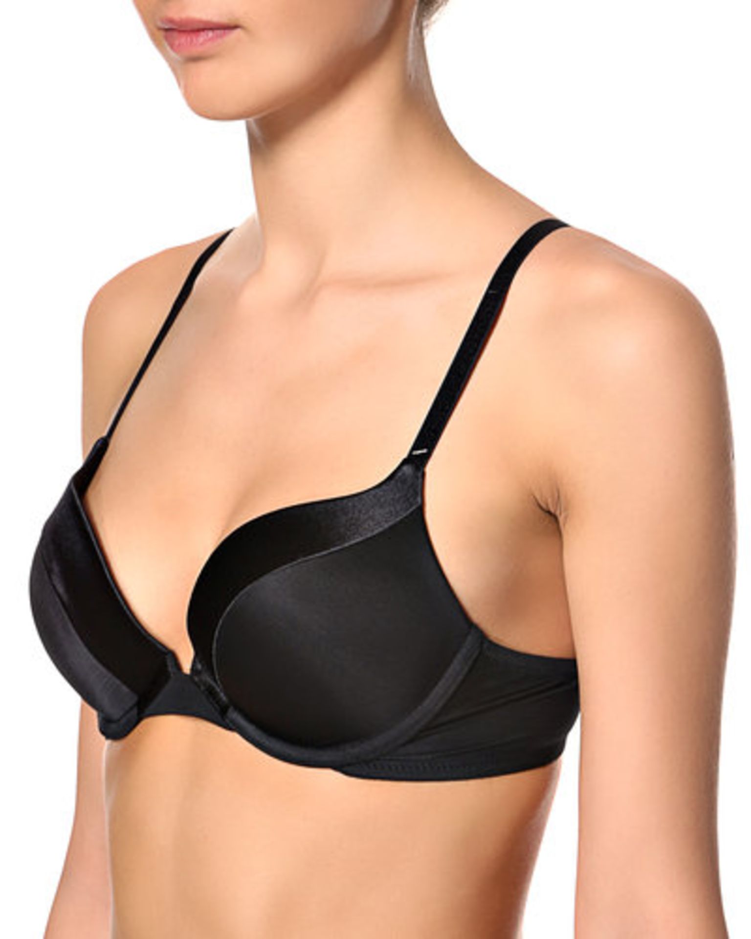 V  Grade A Maidenform Sweet Nothings 34A Black push up bra X  2  Bid price to be multiplied by Two