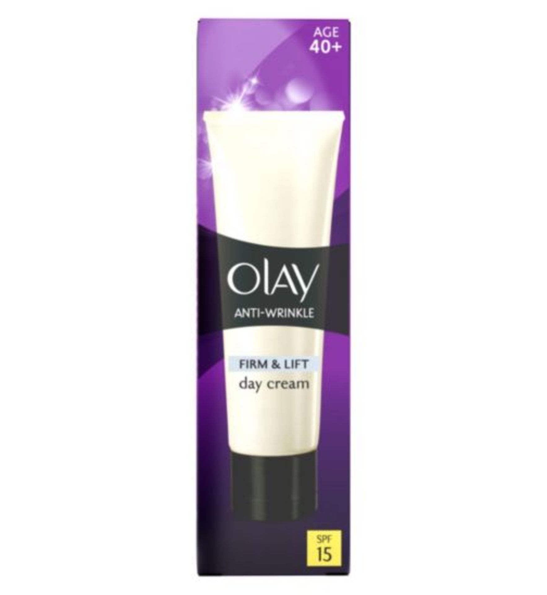 V  Grade A Olay Anti-Wrinkle firm and lift day cream SPF 15 Aged 40+ X  2  Bid price to be - Image 2 of 2