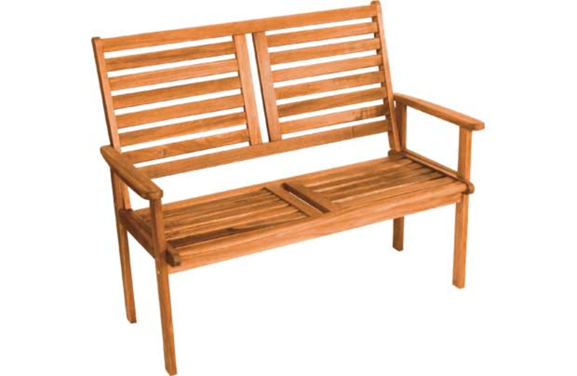 V  Grade A Naples Hardwood Garden Bench