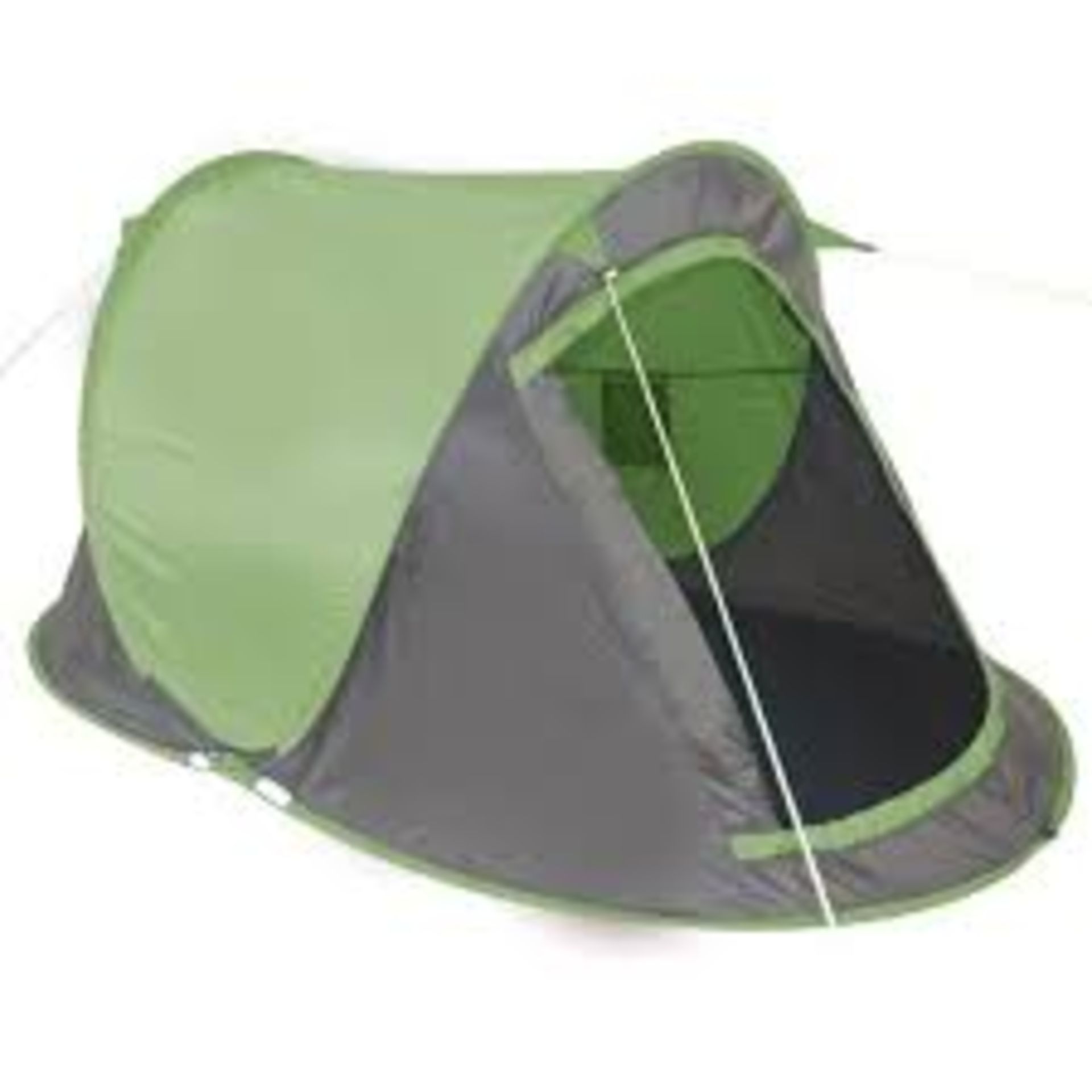 V  Grade A Pop up 2 man tent with Hi-viz guy ropes X 16  Bid price to be multiplied by Sixteen