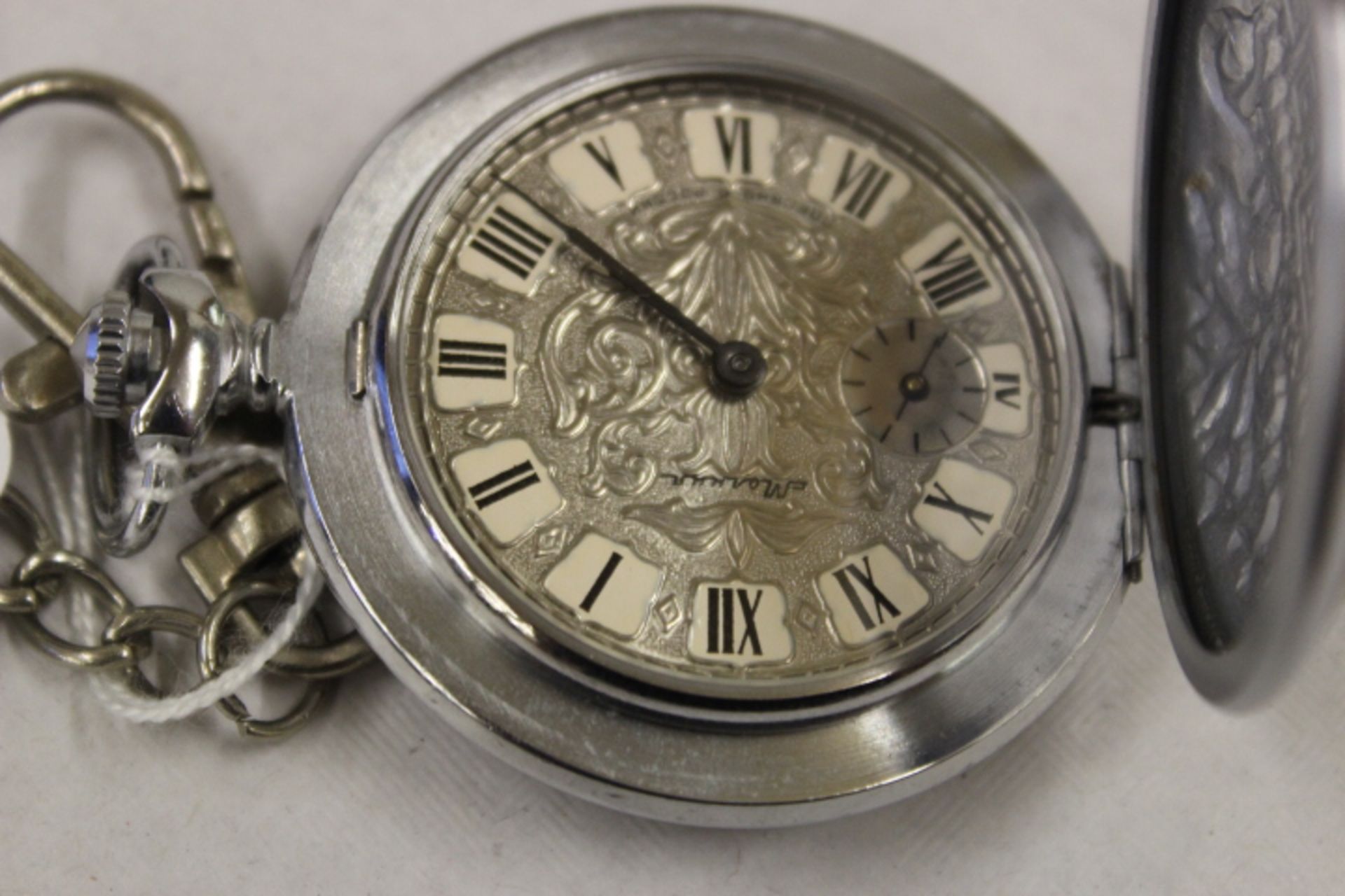 Pocket Watch With Fob Chain - Image 2 of 2