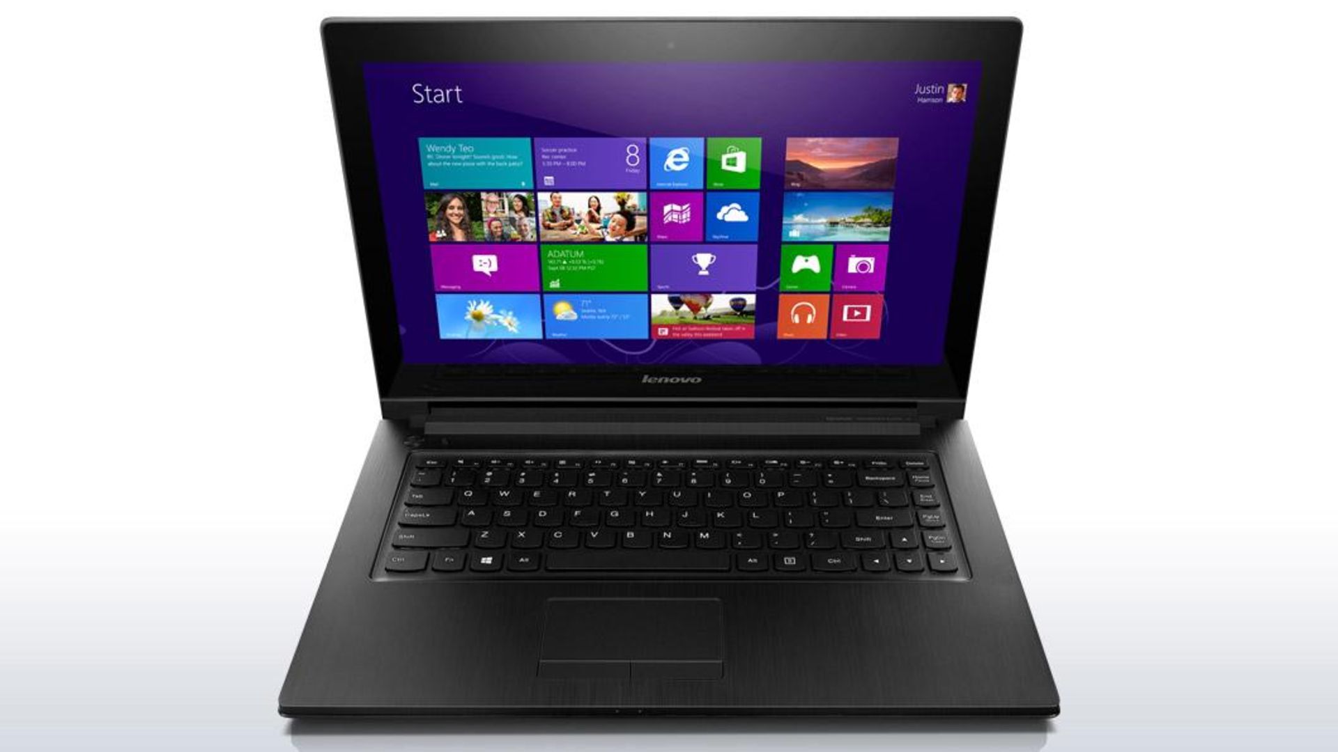 V  Grade B Lenovo G505 E1-2100 Laptop AMD Dual Core E1-2100 (1Ghz) 4Gb 1Tb WLAN DVDRW 15.6 inch