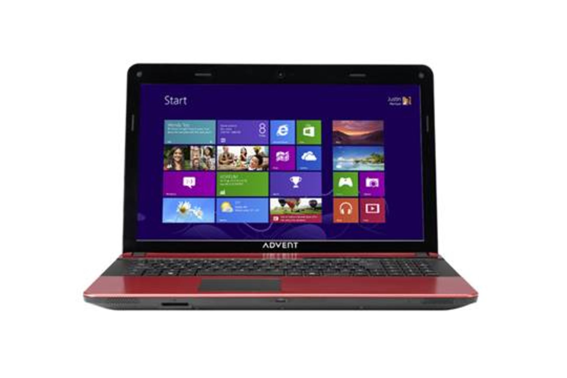 V Grade B Advent Monza V100 (Red) Laptop Intel Celeron Dual Core 847 (1.1Ghz) 6Gb 320 Gb WLAN