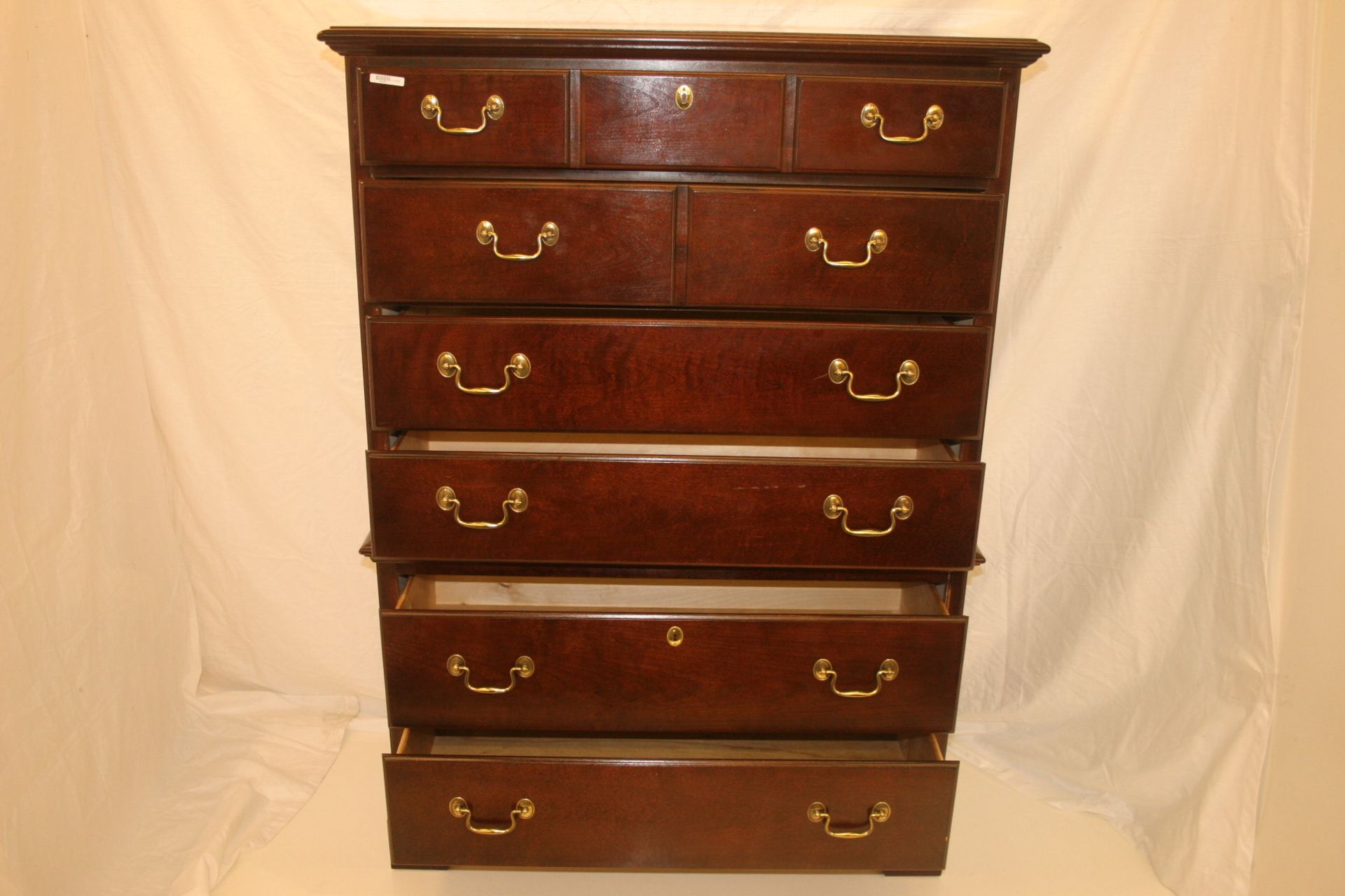 Cherrywood Four Over Two Chest Of Drawers