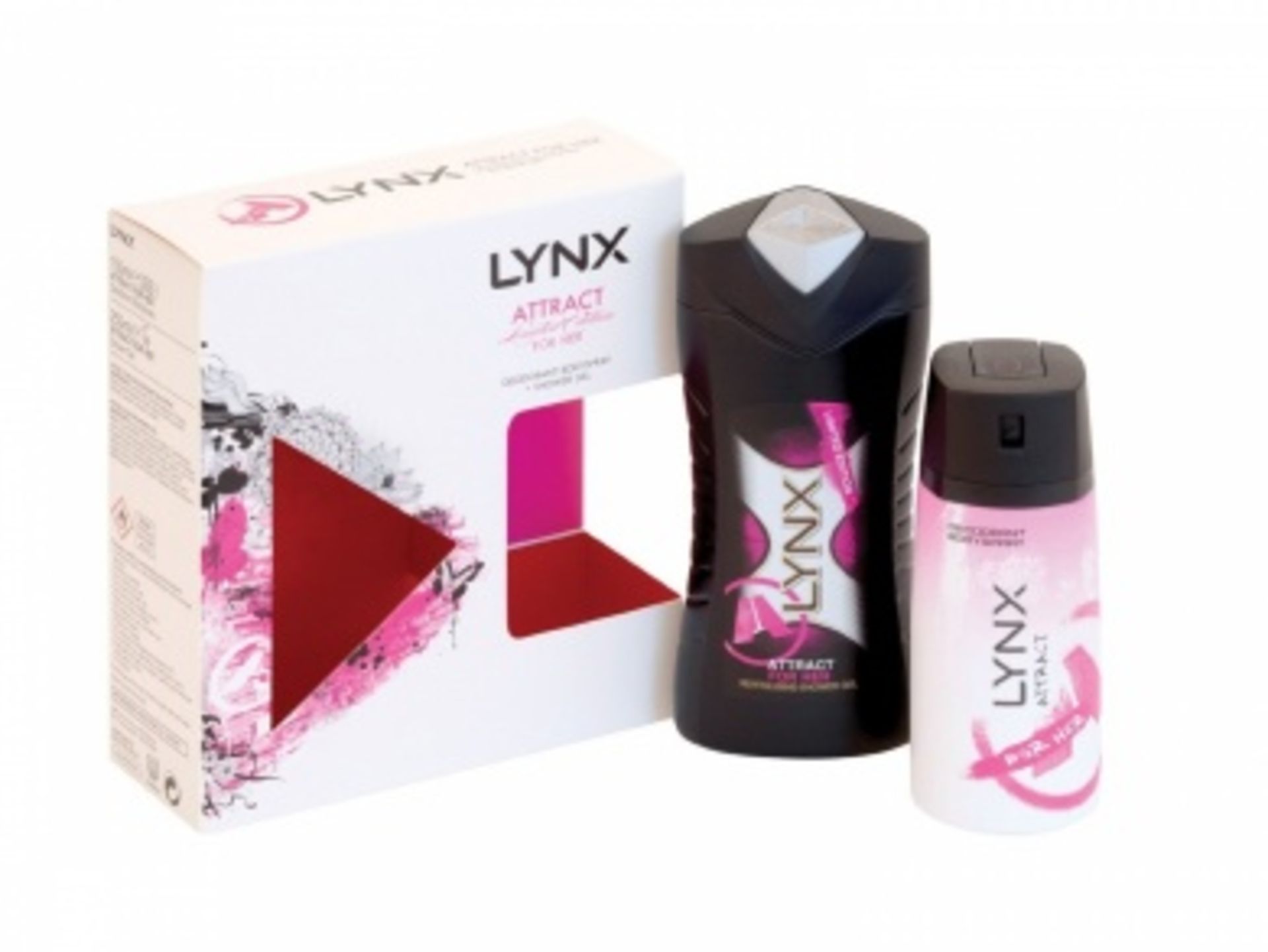 V Grade A Lynx Attract gift set shower gel&Deodorant