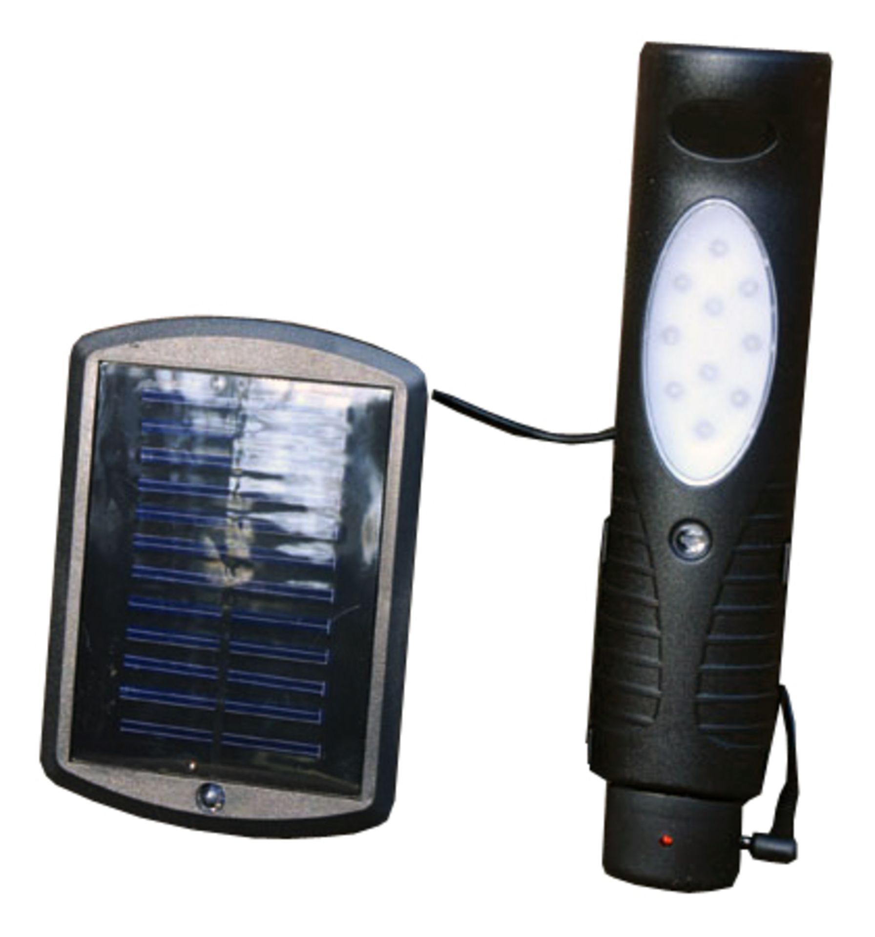 V Grade A Solar LED torch and work light suitable for sheds workshops ect RRP 25.00