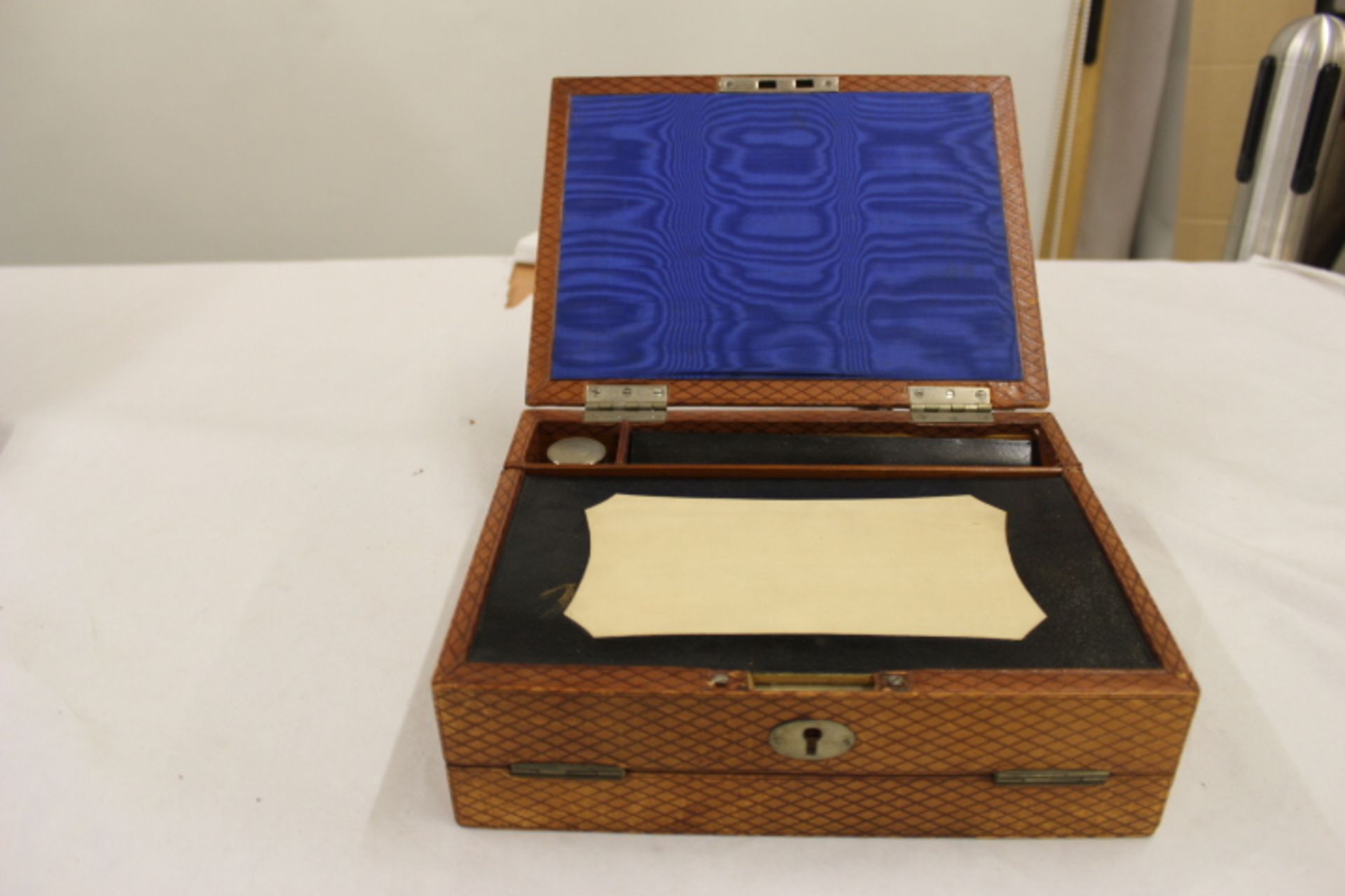 Vintage Wooden Writing Box