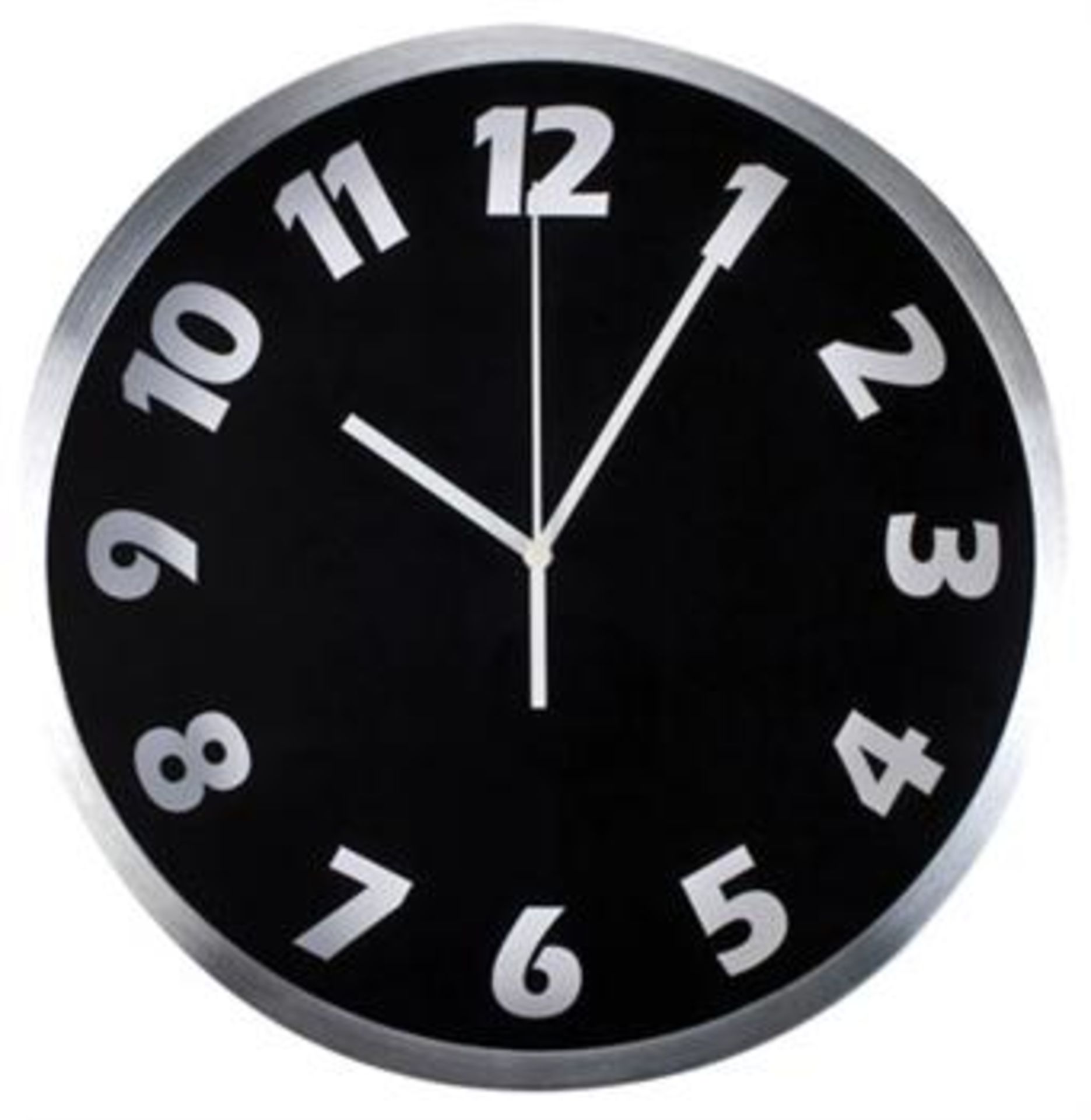 V Grade A Wall Mountable Clock With Quartz Movement 30cm Diameter