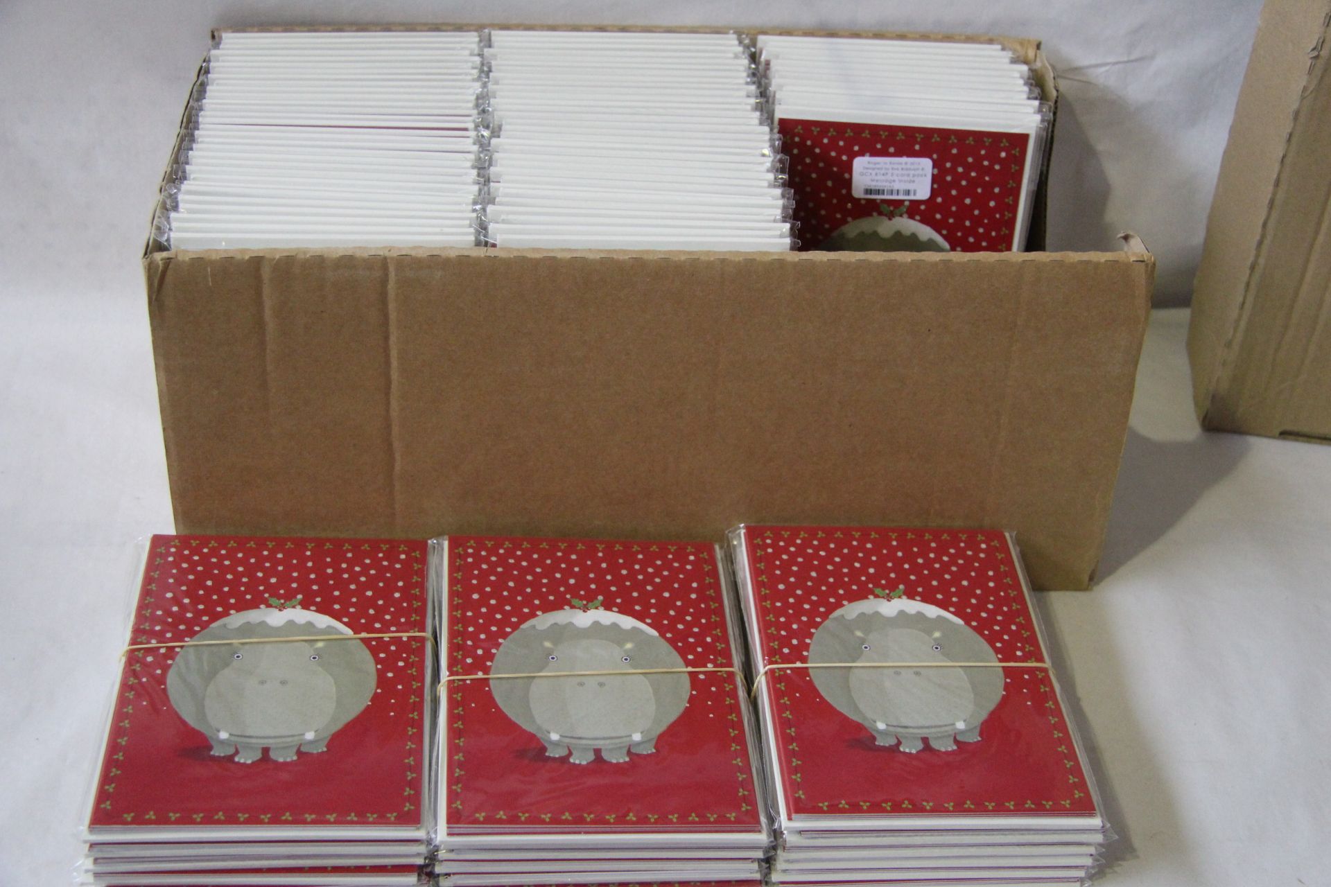 Box Large Quantity Of Greetings Cards